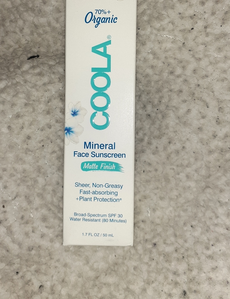 Mineral Face Organic Matte Finish Sunscreen Lotion